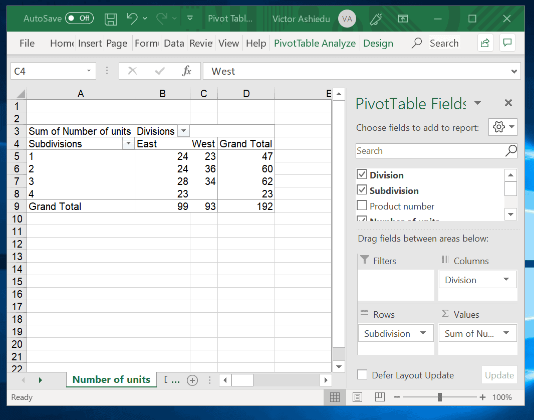 How to Make a Pivot Table in Excel - Itechguides
