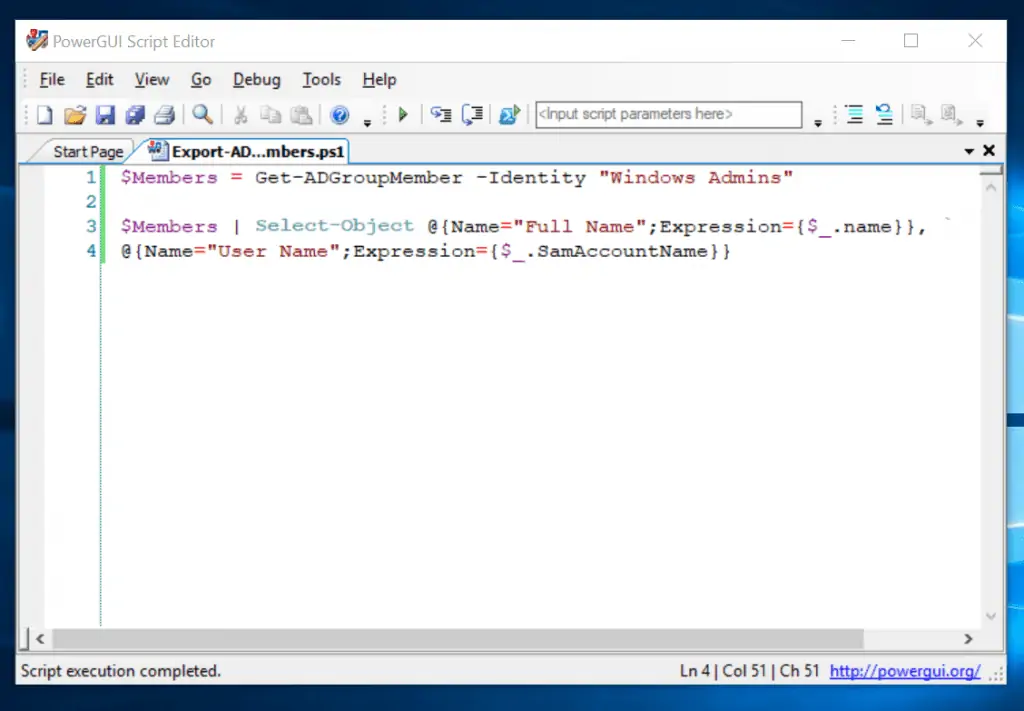 Powershell Get AD Group Members Script Step by Step Plus Final Script