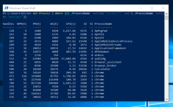Powershell Where (Where-Object) Cmdlet: Syntax, Alias, Examples