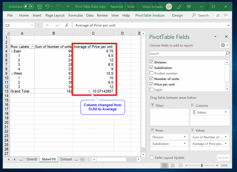 How to Make a Pivot Table in Excel | Itechguides.com
