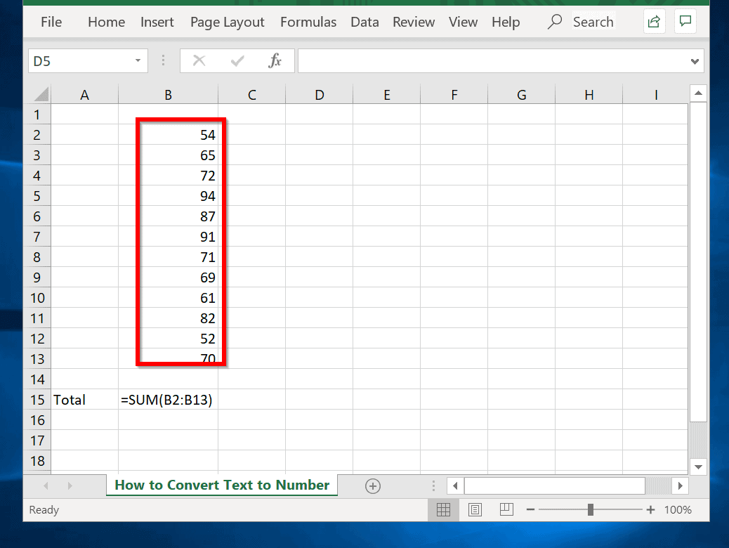 How to Convert Text to Number in Excel (4 Methods) - Itechguides