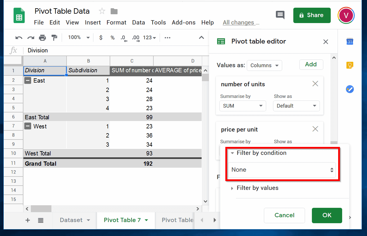 How to Make a Pivot Table in Google Sheets | Itechguides.com