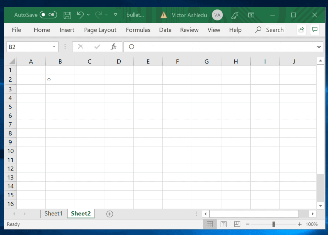 Bullet Points in Excel: 4 Easy Ways to Insert Bullet Points in Excel