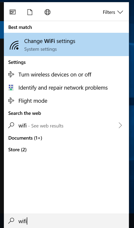 Mobile Hotspot Greyed Out on Windows 10 - enable Wifi