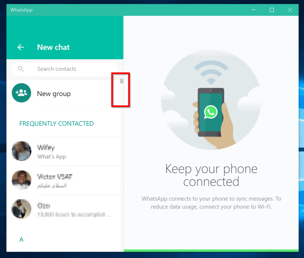 This image has an empty alt attribute; its file name is whatsApp-connected-to-PC-start-a-new-chat-2-1024x869.png