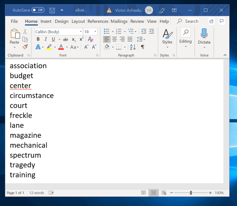 How to alphabetize in microsoft word itechguides