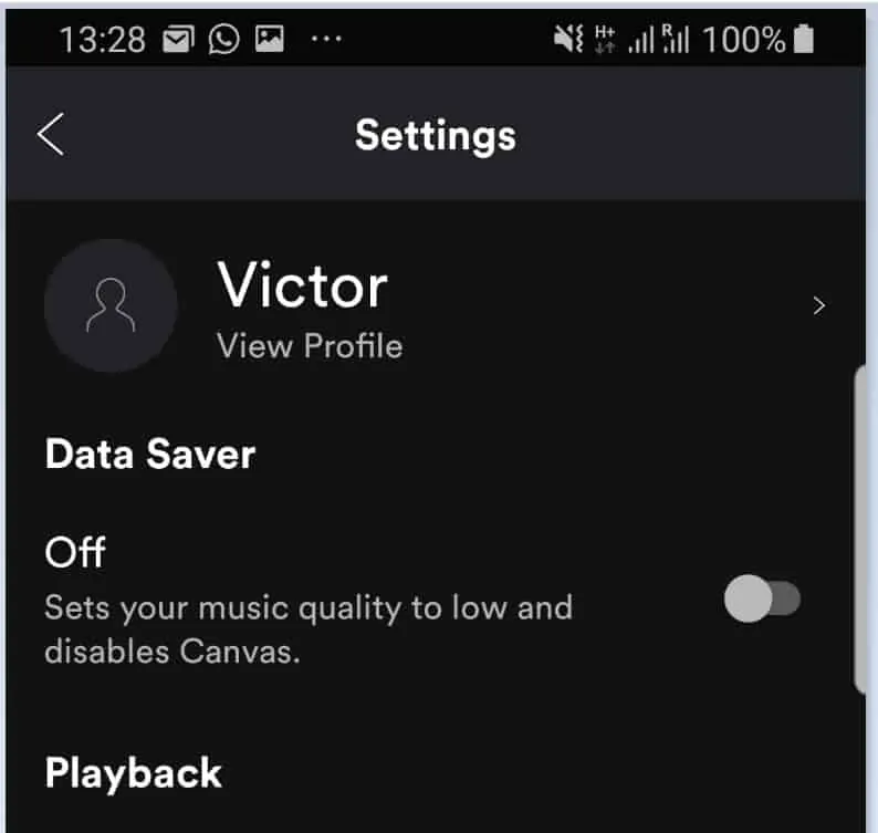 How to Change Profile Picture on Spotify (Android App)  - profile settings