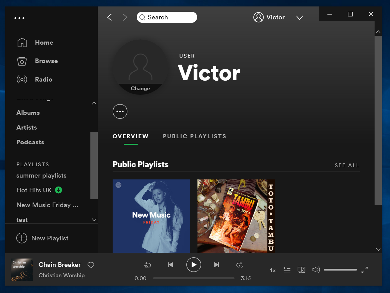 How to Change Profile  Picture  on Spotify  from Desktop or 