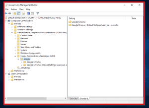 How to Download and Add Chrome ADMX to Group Policy