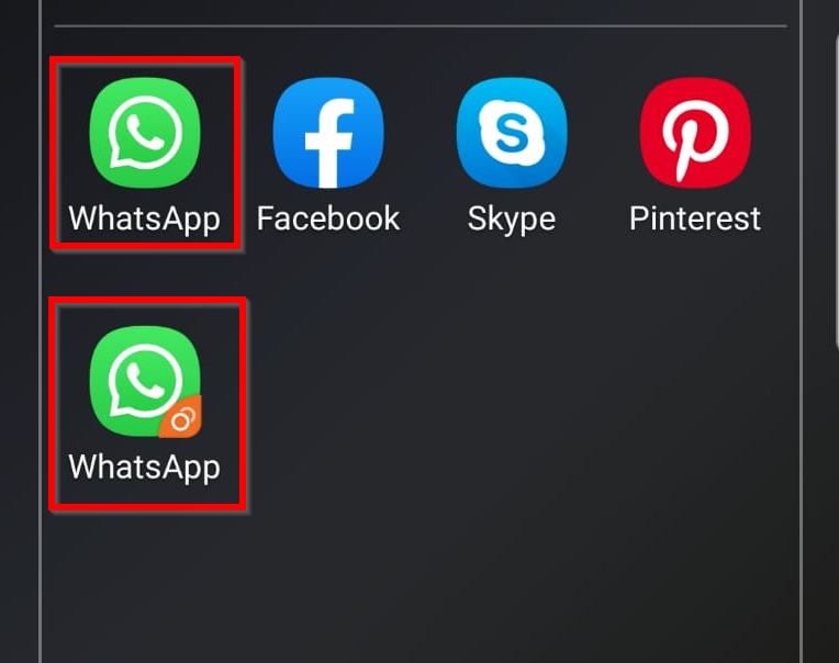 Dual WhatsApp for Galaxy S9 second WhatsApp on Home