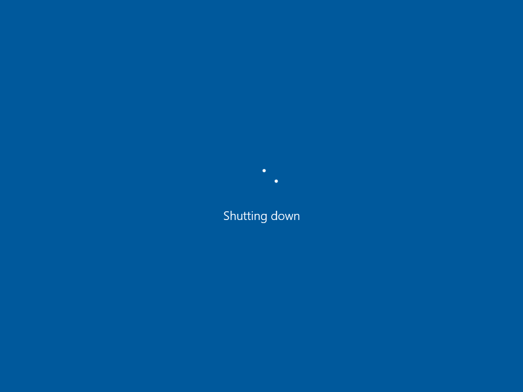 schedule shutdown windows 10 - test task 