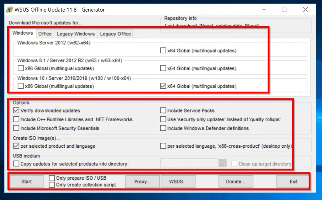 WSUS Offline Update Install Microsoft Updates to Offline Computers