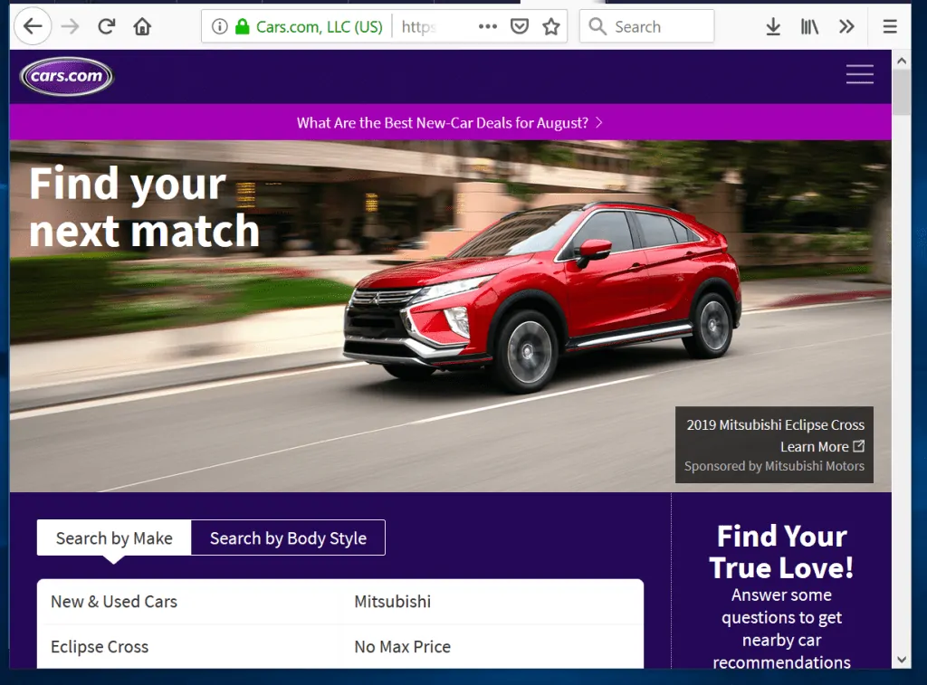 Websites Like Craigslist for Cars - Cars.com