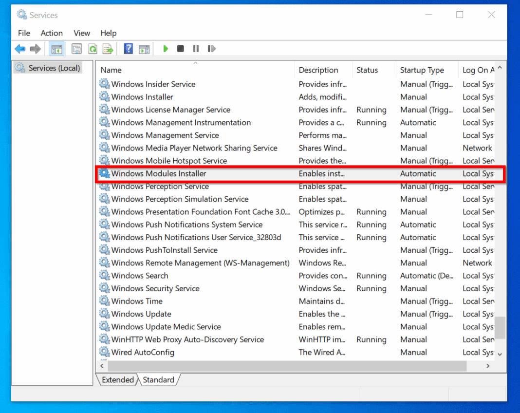 Windows Modules Installer Worker High CPU Windows 10 [Fixed]