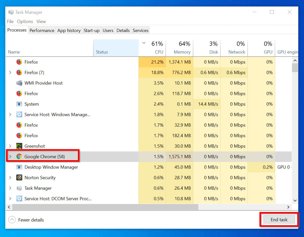 spotify no longer supports this version of chrome - end Chrome sessions on task manager