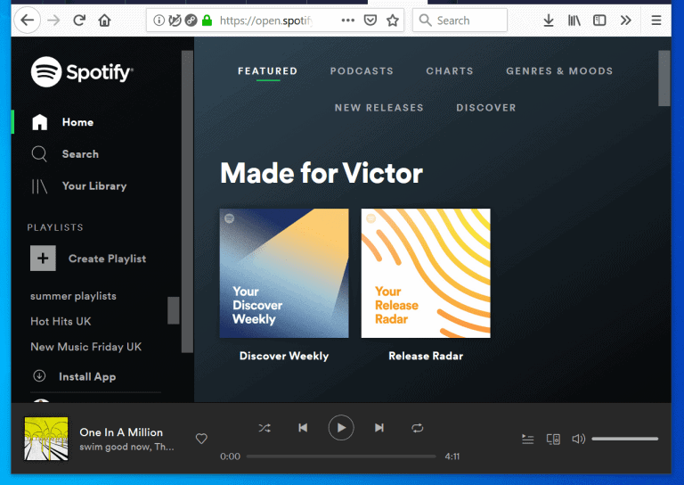 Spotify no Longer Supports this Version of Firefox Error [Fixed]