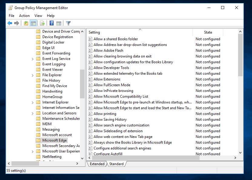 Computer Configuration\Policies\Administrative Templates\Windows Components\Microsoft Edge\