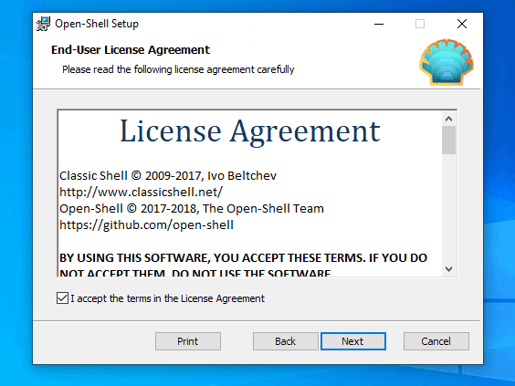 make windows 10 look like windows 7 - install classic shell