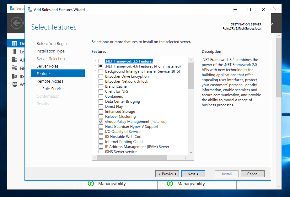 routing and remote access windows server 2016