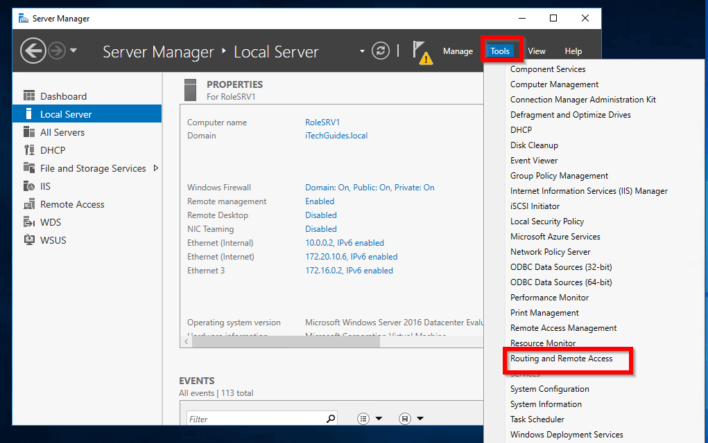 Steps to Enable and Setup VPN in Windows Server 2016
