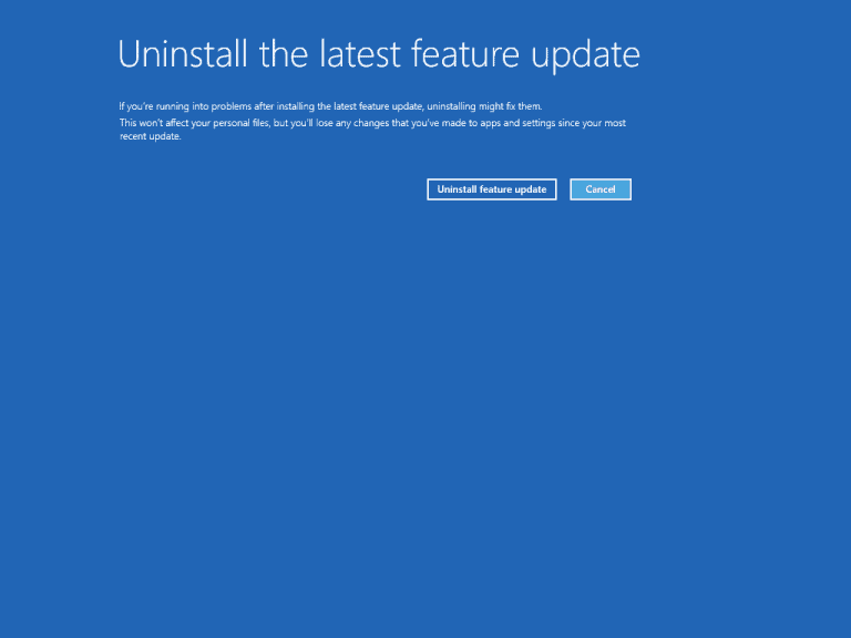 How to Roll Back Windows 10 Update