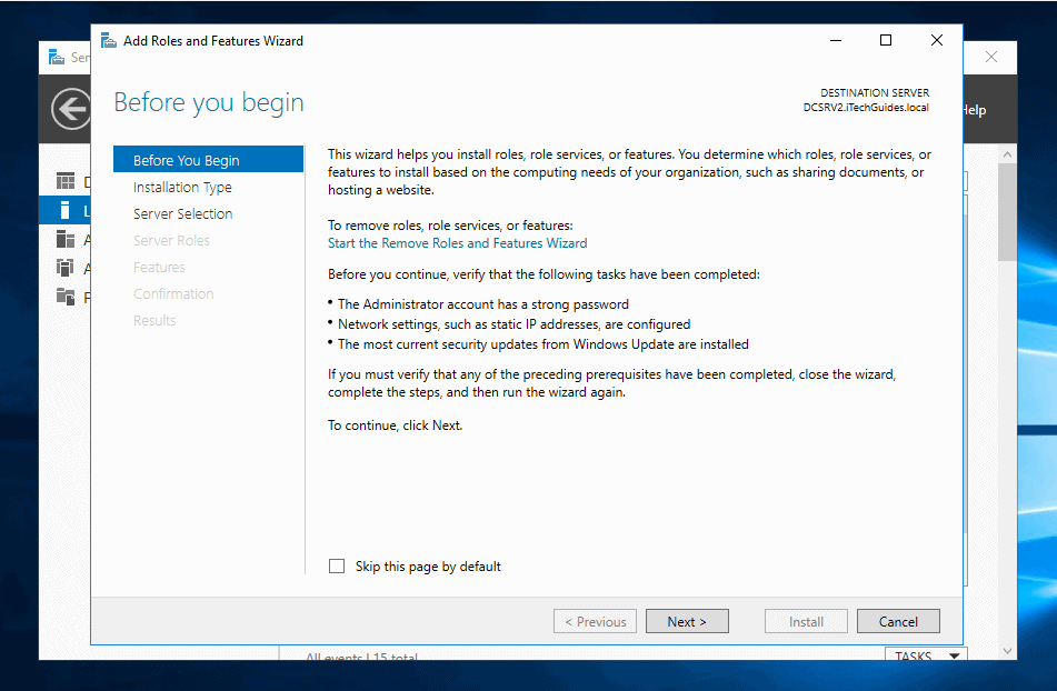 Web Application proxy - install AD FS
