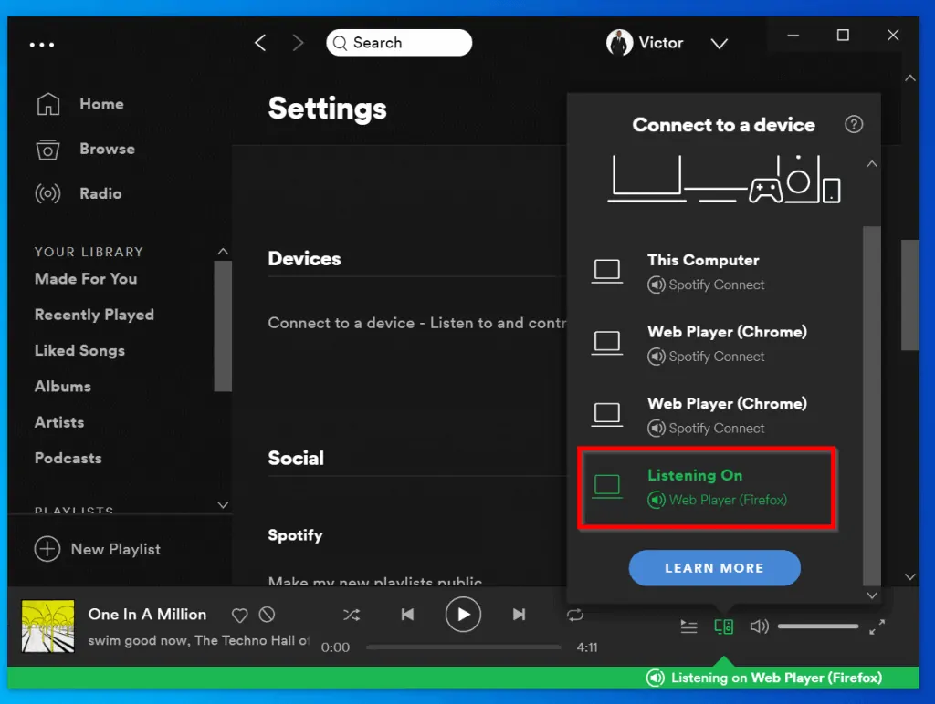 spotify no longer supports this version of firefox