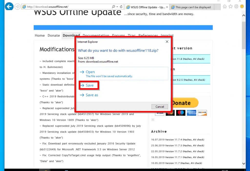 WSUS Offline Update Install Microsoft Updates to Offline Computers