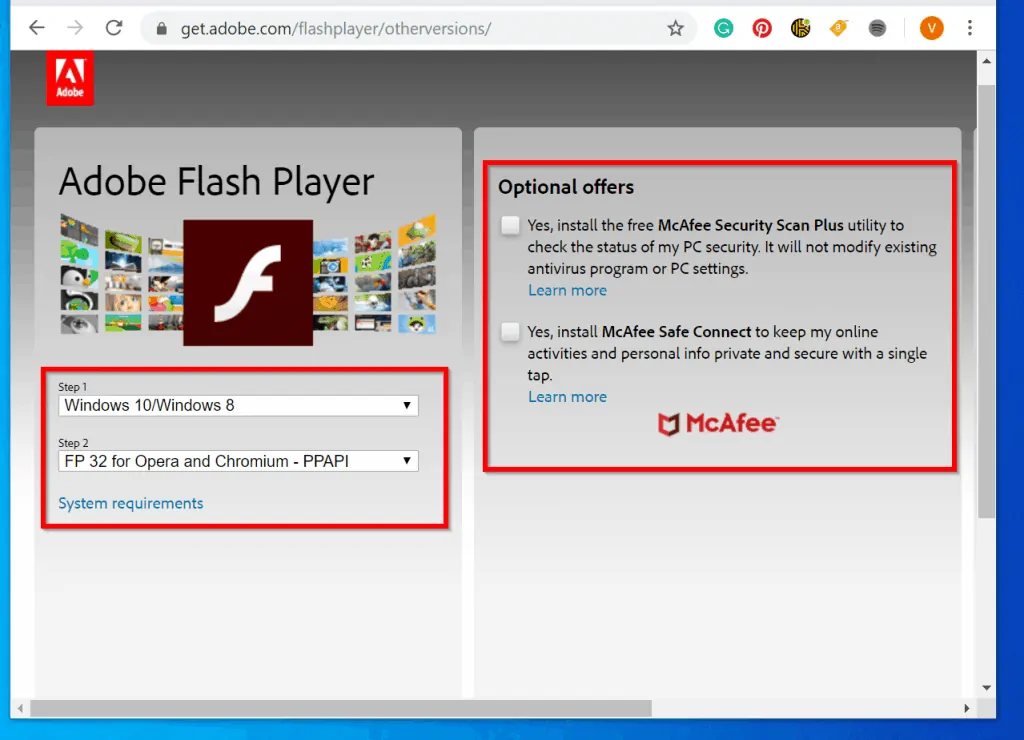 oooops something went wrong. reload - If Everything Else Fails...Reinstall Flash