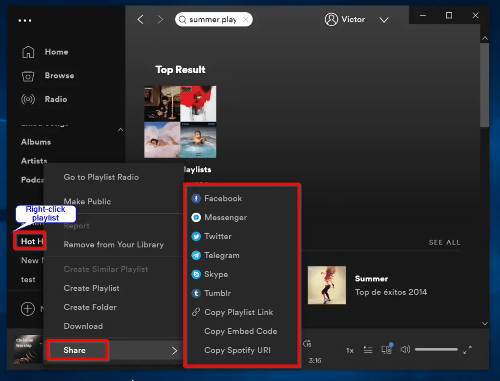 How to Share Spotify Playlists