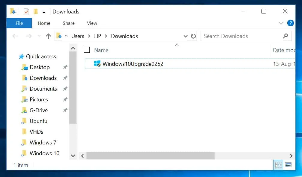 install Windows 10 1903 update manually