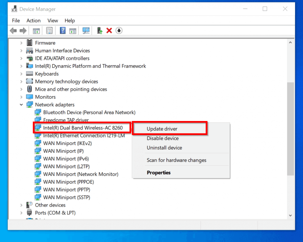 windows 7 display adapter not showing in device manager