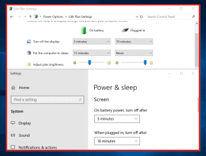How to Change Screen Time Out Setting in Windows 10