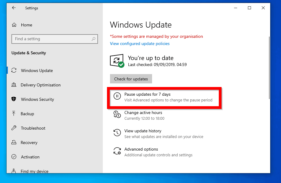 windows 10 1903 features