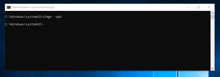 Fix "We Can't Activate Windows on this Device" with slmgr