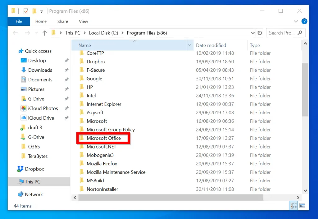 Create New Outlook Profile by Accessing OLCFG.EXE in Program Files