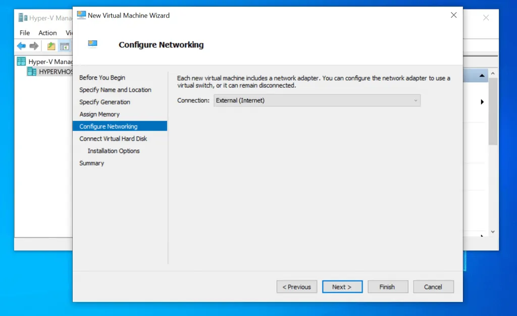 install windows server 2019 on Hyper-V