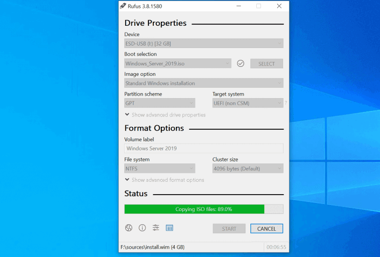 How to Burn Windows Server 2019 ISO to USB in 2 Simple Steps