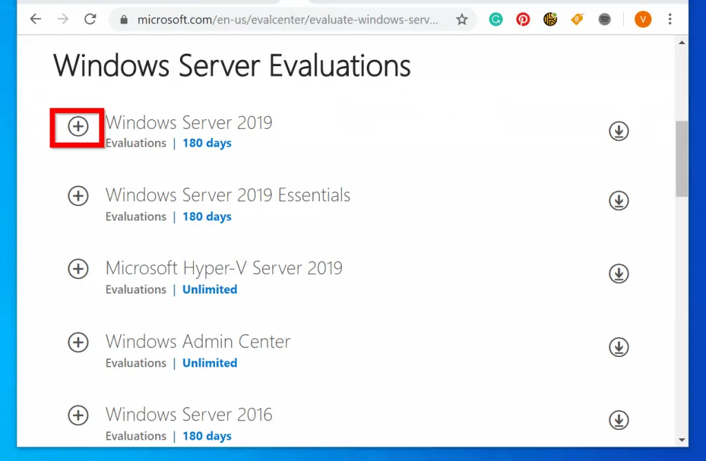 Steps to Install Windows Server 2019 from USB - Download Windows Server 2019 ISO