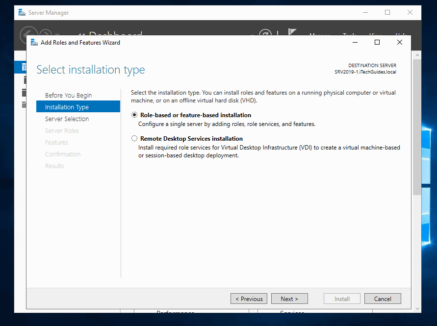 configure wsus server 2019