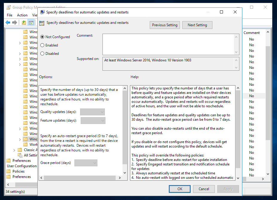How to Configure Group Policy for WSUS in Windows Server 2016 - Itechguides