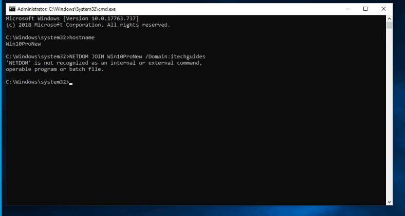 "Not Recognized as an Internal or External Command" Error Fix