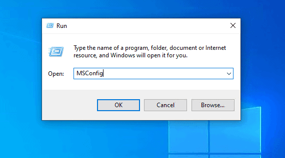 enable clean boot windows 10