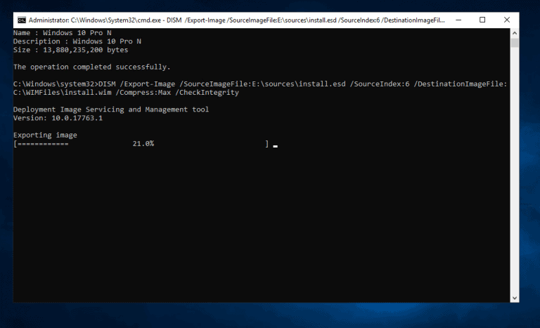 How to Convert Windows 10 Install.esd to Install.wim (2 Methods)