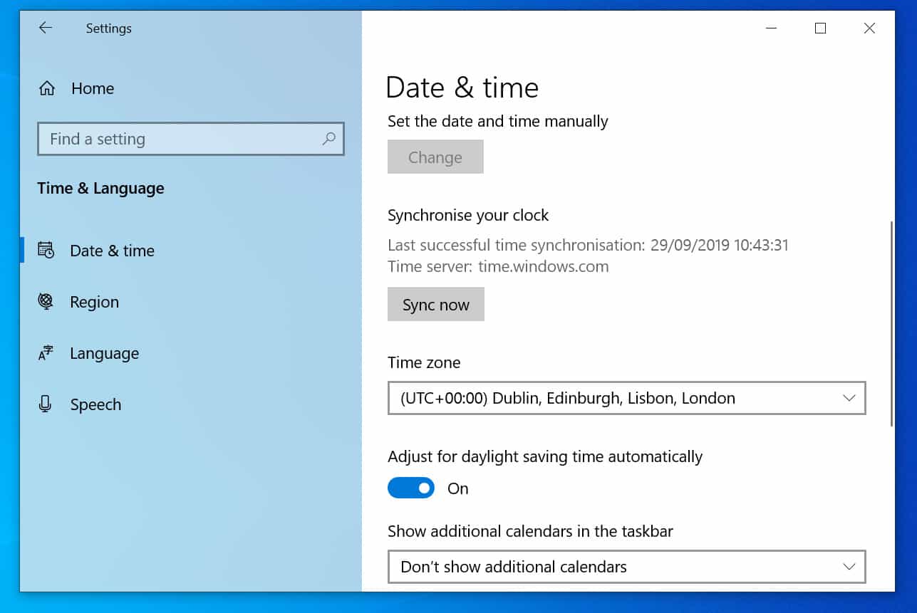 Change Time Zone Windows 10 3 Easy to Set Time Zone in Windows 10