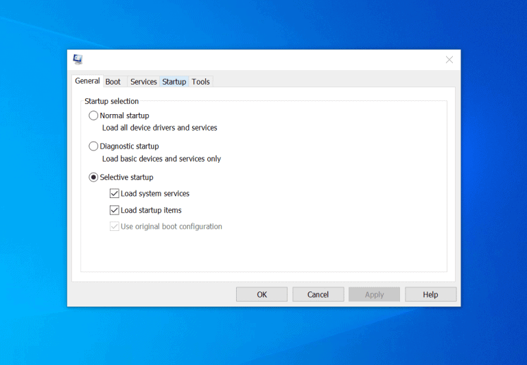 How to Enable Clean Boot in Windows 10