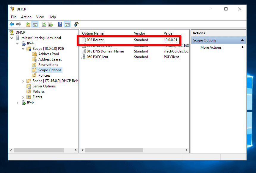 windows server 2016 router configuration