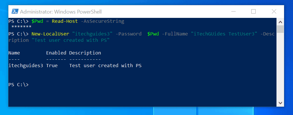 How to Add a Local User in Windows 10 (3 Methods) - Itechguides