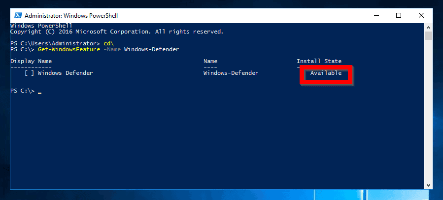 How to Disable Windows Defender in Windows Server 2016 - Itechguides