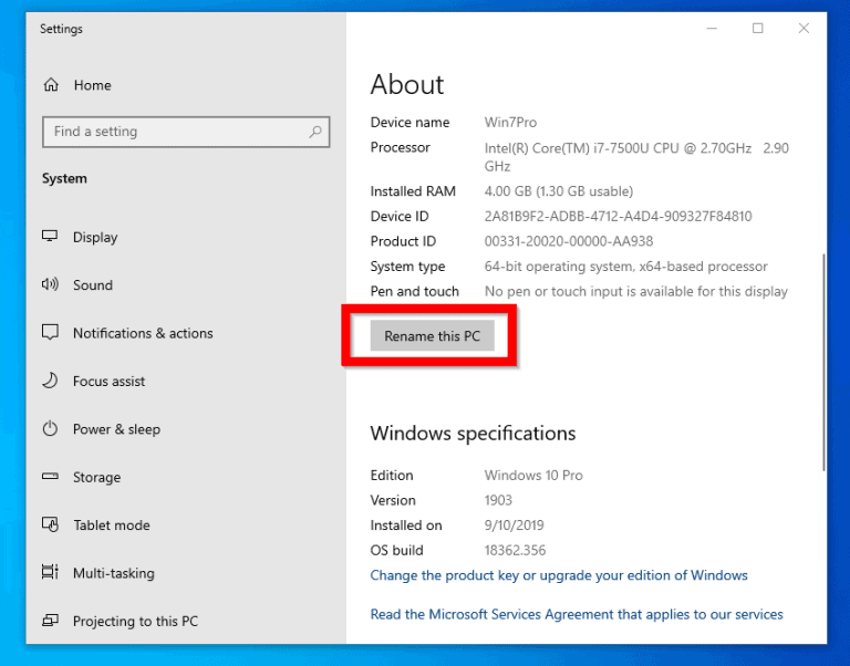 Change Computer Name: 4 Methods to Rename a Windows 10 PC
